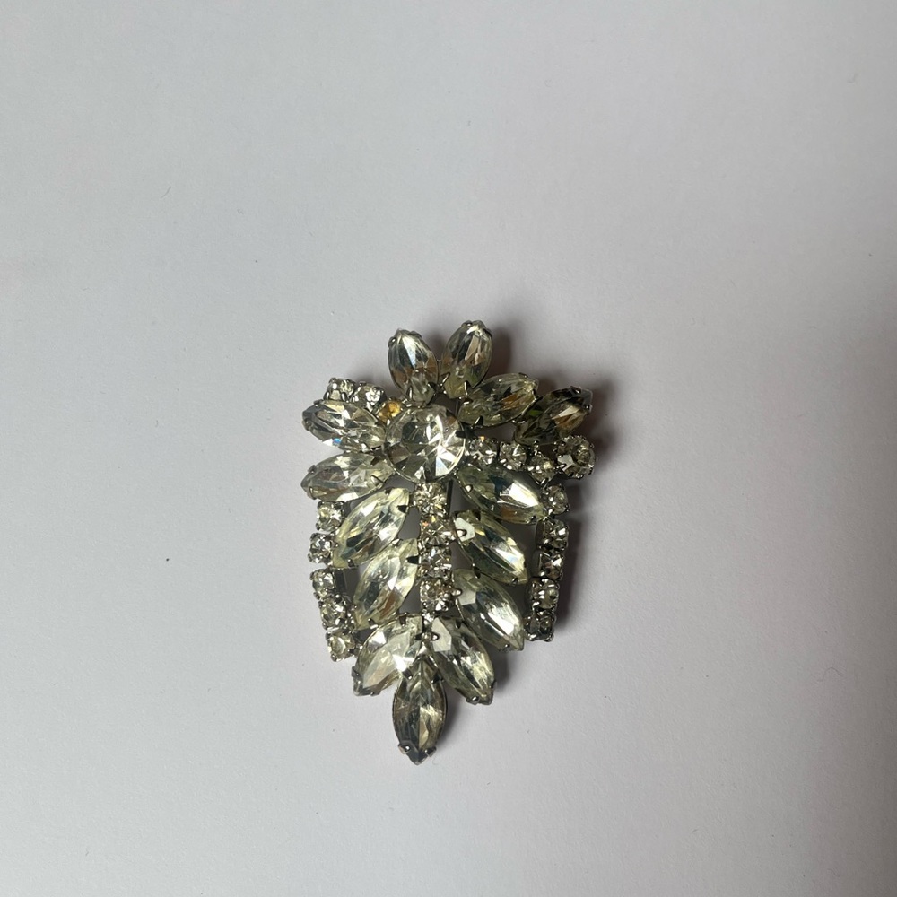 Vintage beaded brooch